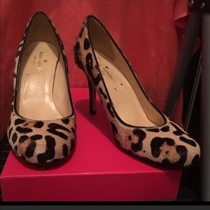 Kate Spade Leopard Heels
